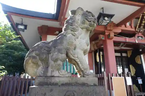 鮫州八幡神社の狛犬