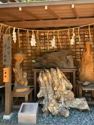 護王神社の狛犬