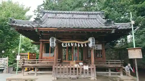 川越熊野神社の本殿