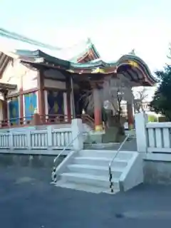 千住神社の本殿・本堂