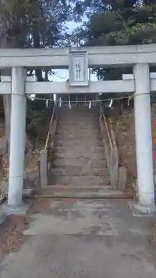 八幡社の鳥居