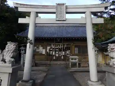 白山神社（小幡）の鳥居