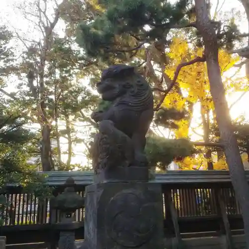 荏原神社の狛犬