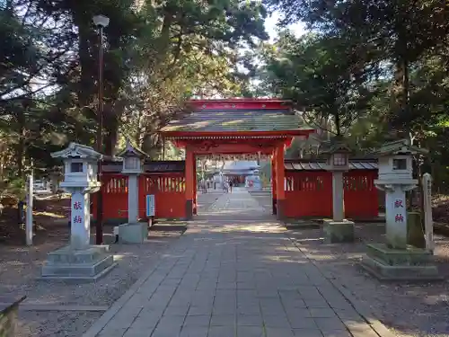 息栖神社の山門・神門