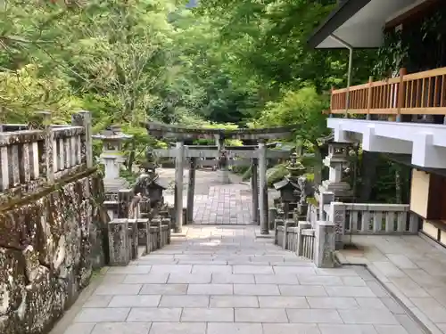 古峯神社の鳥居