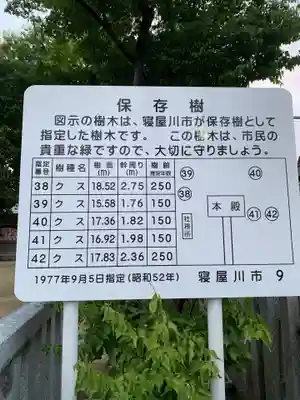 高柳神社の自然