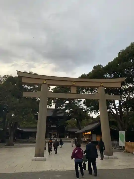 明治神宮の鳥居