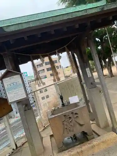 大歳神社の手水舎