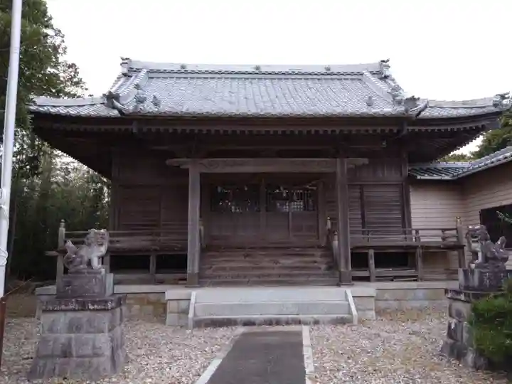 諏訪神社の本殿・本堂