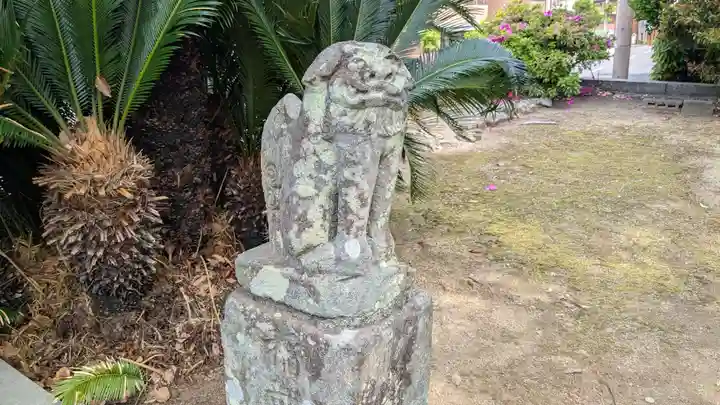 稚桜神社の狛犬