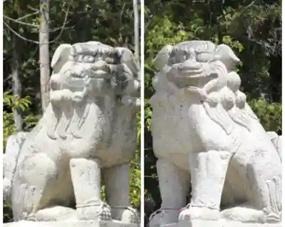 廣田神社の狛犬