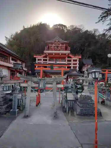 草戸稲荷神社の鳥居