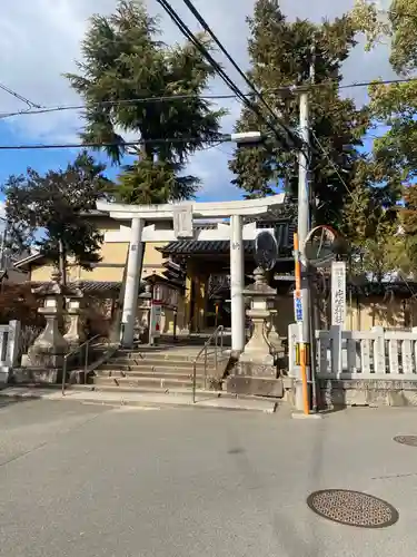 片埜神社の鳥居