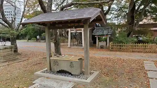茂原八幡神社の手水舎