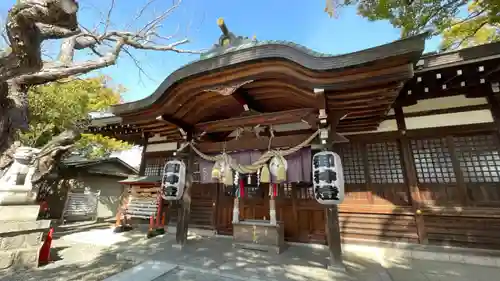 金岡神社の本殿