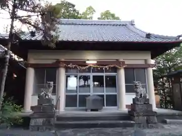 朝明神社の本殿・本堂