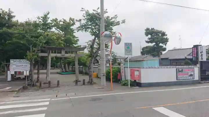 三島神社(今沢)の鳥居