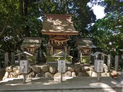 白山神社（二子町）の末社・摂社