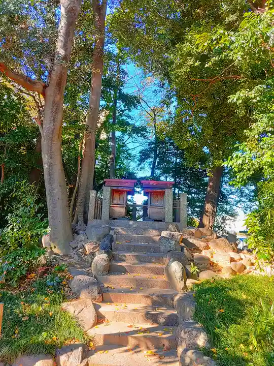 八幡神社(下河原八幡社)の末社・摂社