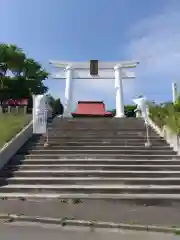 苫前神社の鳥居