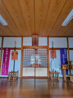 東野神明社の本殿・本堂