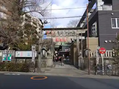 小野照崎神社の鳥居