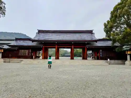 橿原神宮の山門・神門