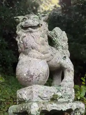 階見八幡神社の狛犬