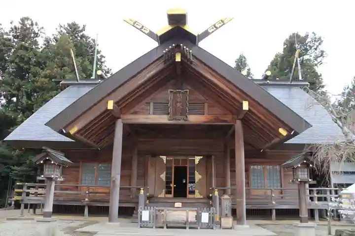 開成山大神宮の本殿・本堂