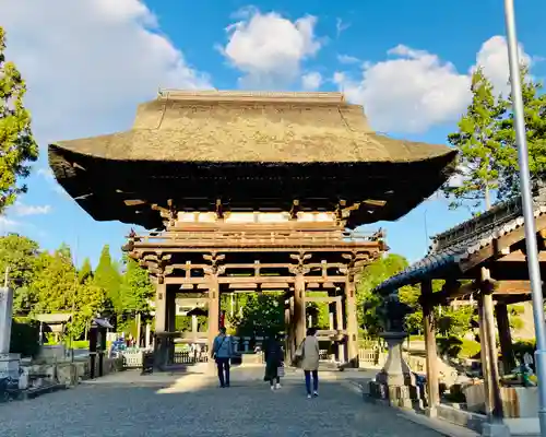 苗村神社の山門