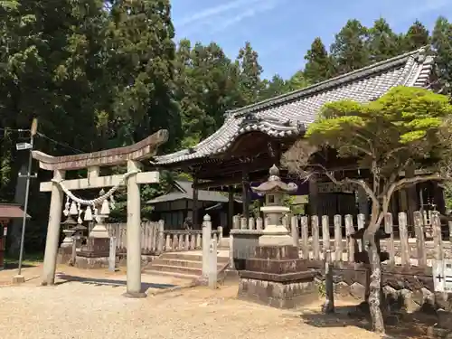 坂下八幡神社の鳥居