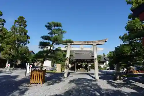 大垣八幡神社の鳥居