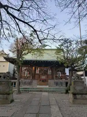 本郷氷川神社の本殿・本堂