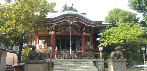 千住本氷川神社の本殿・本堂
