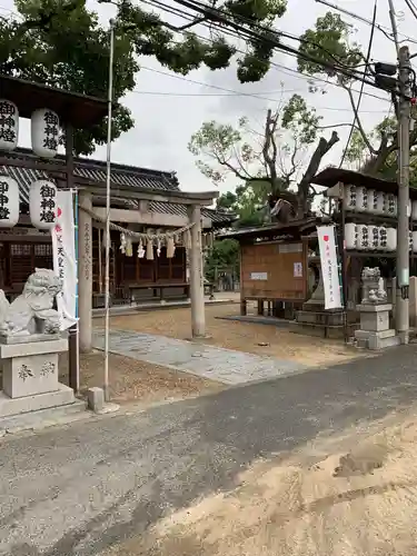 石津太神社の鳥居