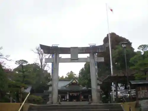 出水神社の鳥居