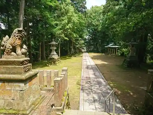 佐々牟志神社の景色