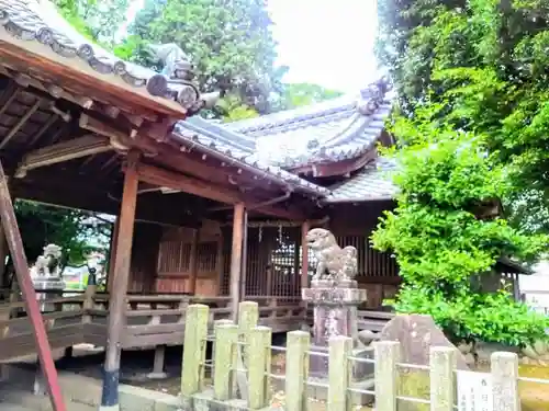 託美神社の本殿