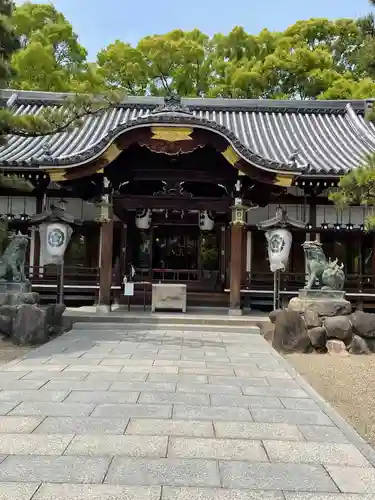 杭全神社の本殿・本堂