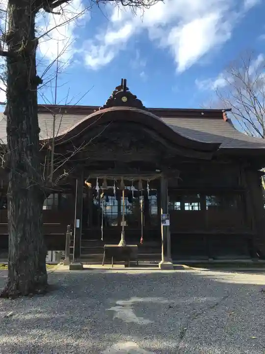 米子八幡神社の本殿・本堂