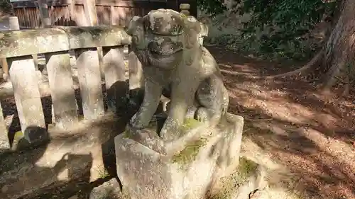 露垂根神社の狛犬