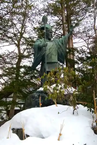 北海道神宮の像