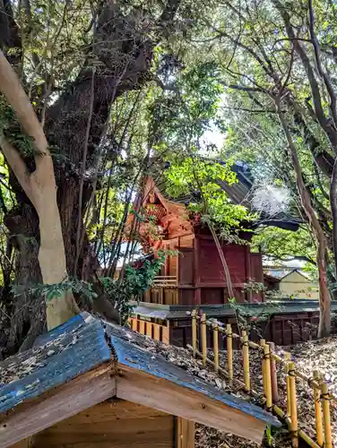 畑子安神社の本殿・本堂