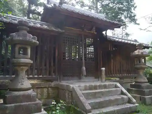 蝉丸神社の本殿