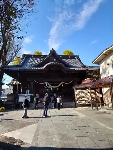 伊勢崎神社の本殿