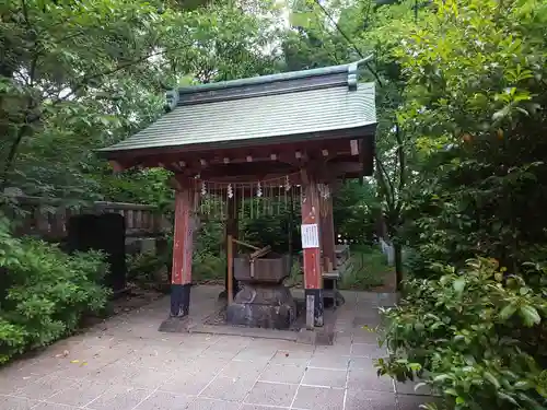 芝東照宮の手水舎