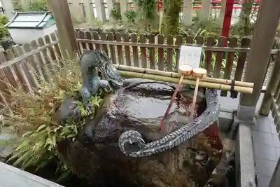 九頭竜大社の手水舎