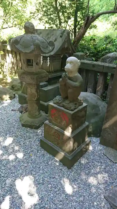 小野照崎神社の狛犬