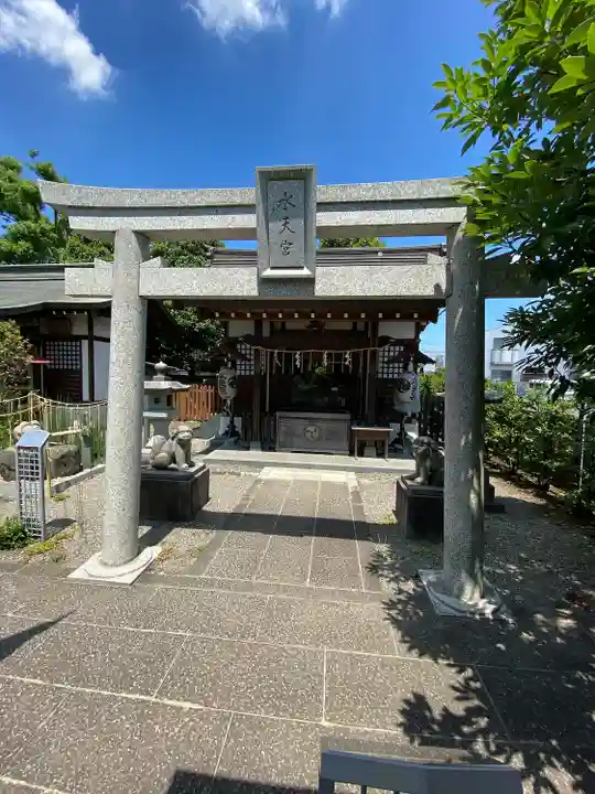 阿豆佐味天神社 立川水天宮(東京都)