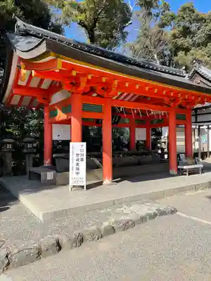 石清水八幡宮の手水舎